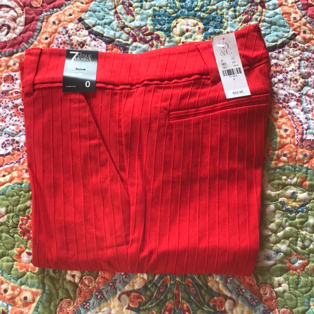 Red Dress Pant